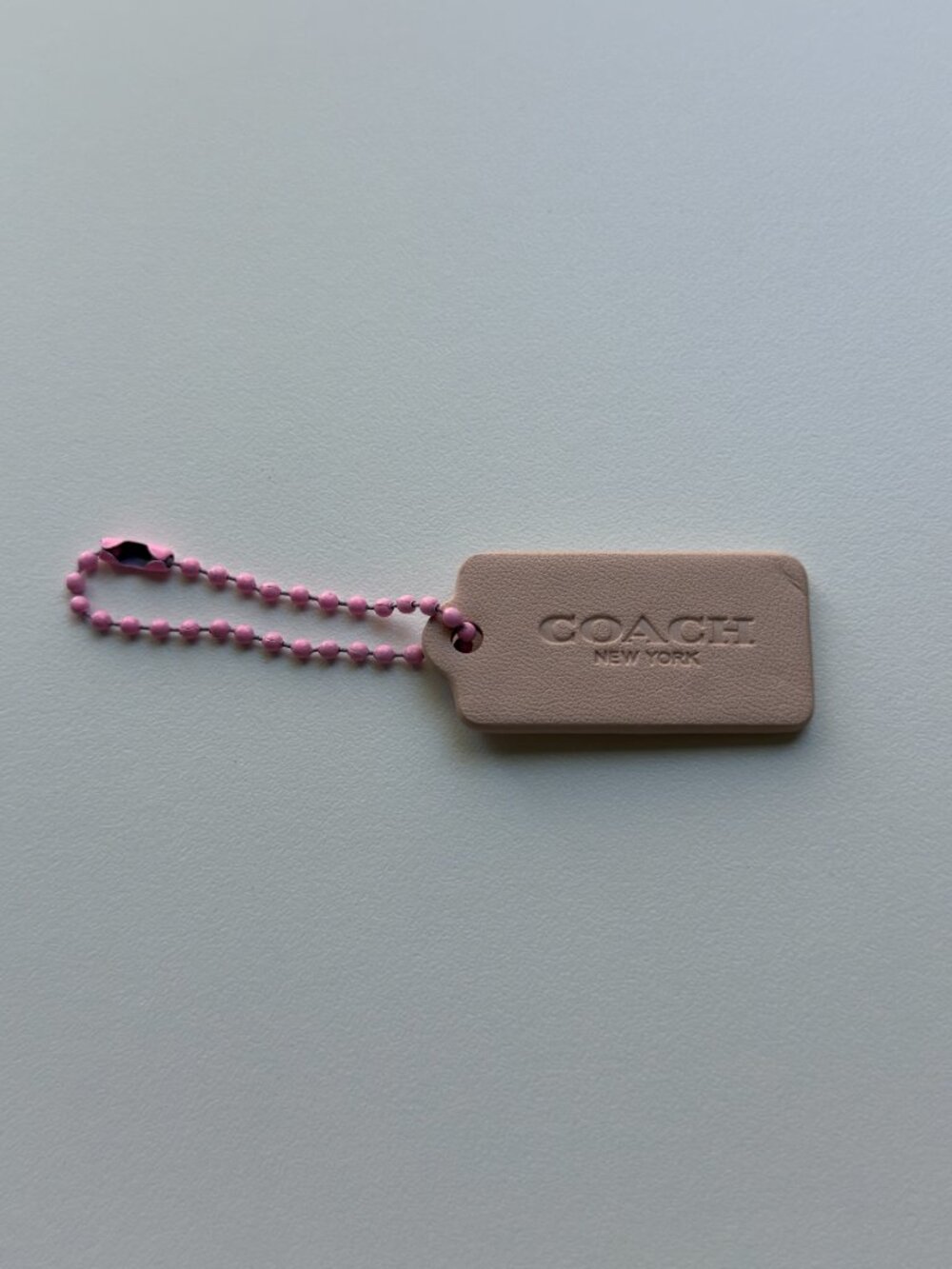 3924 COACH TAG BAG CHARM WALLET CHARM TAG